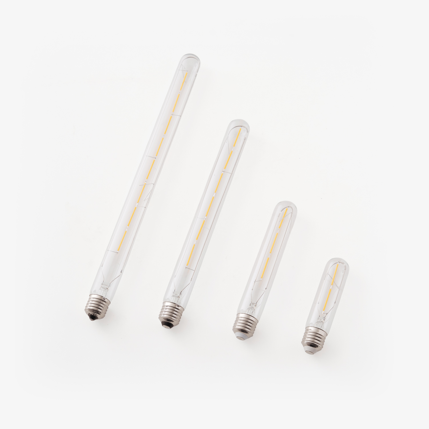 Luno Tubular LED Filament Bulb E14 E27 - Letslighting