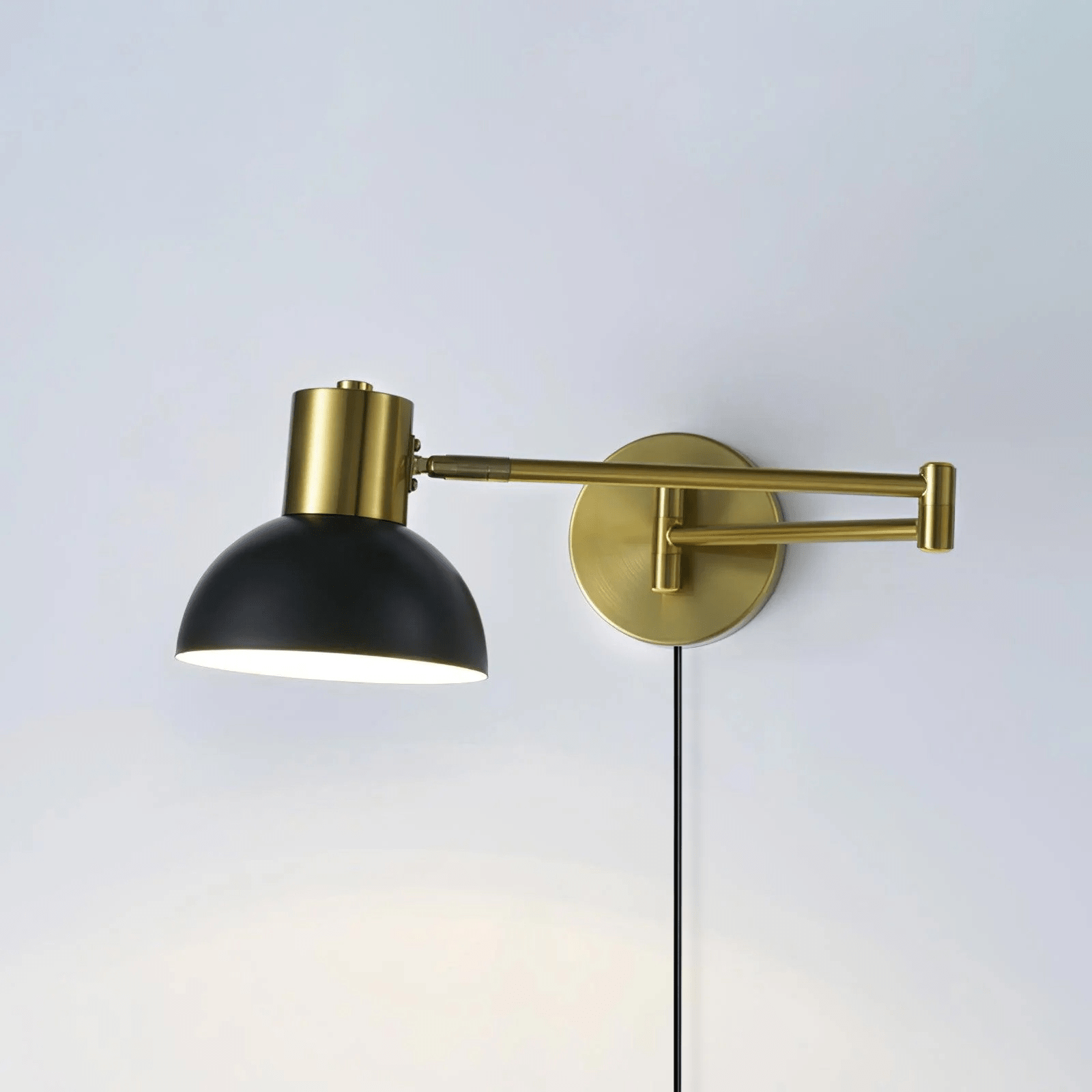 Ivar Adjustable Arm Plug In Wall Lamp - Letslighting