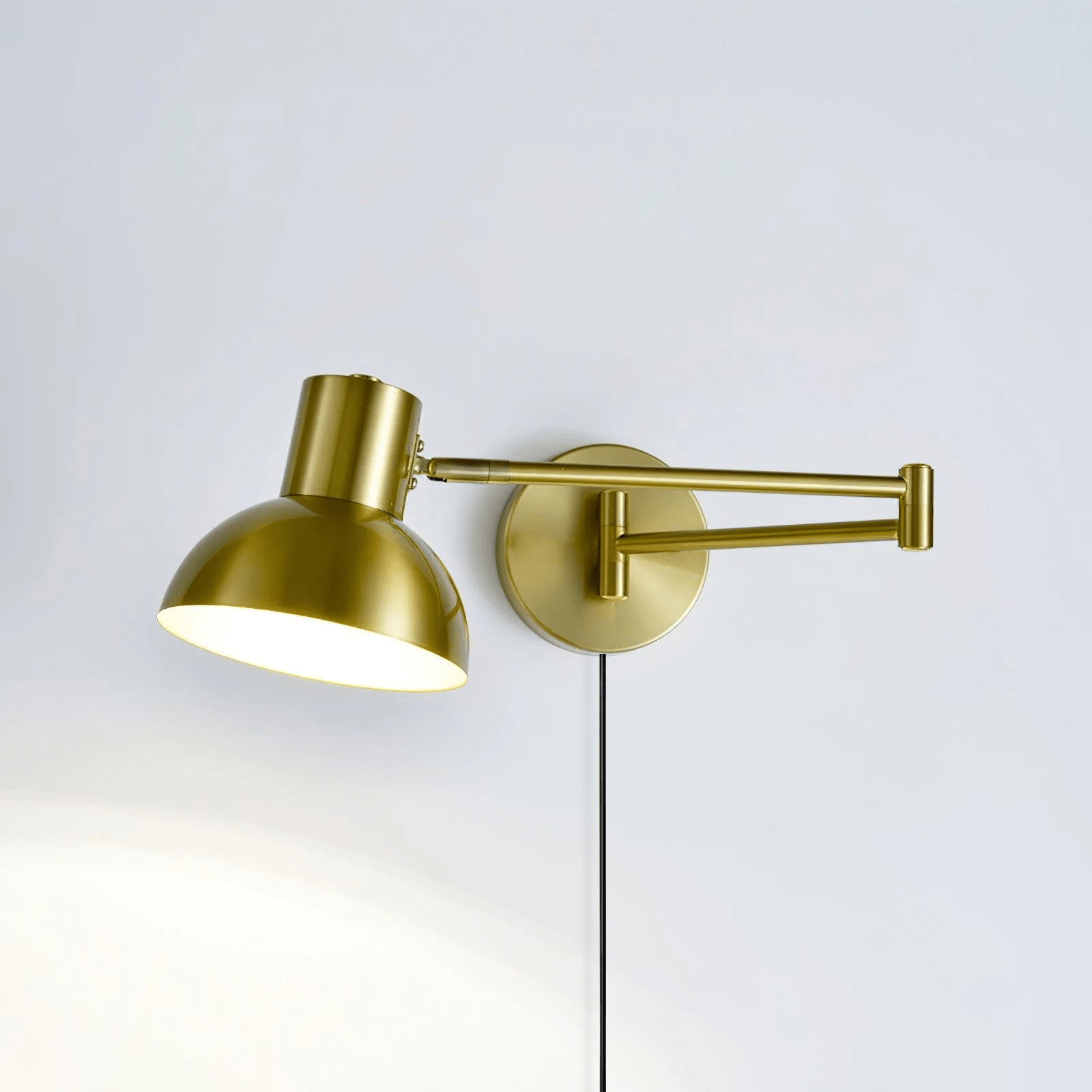 Ivar Adjustable Arm Plug In Wall Lamp - Letslighting