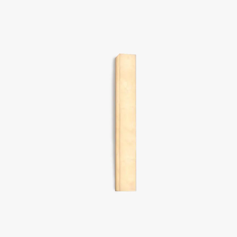 Ray Modern Rectangular Resin Outdoor Wall Lamp, White