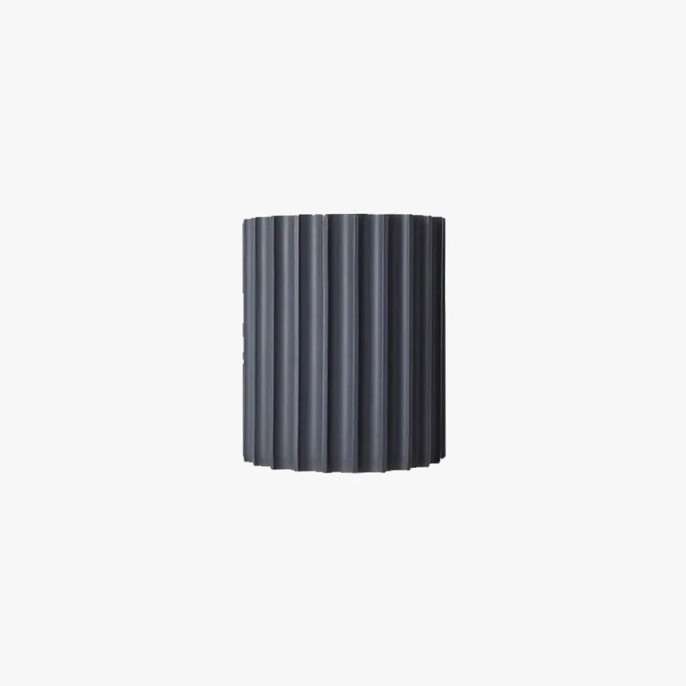 Ray Postmodern Semi-cylindrical Resin Wall Lamp
