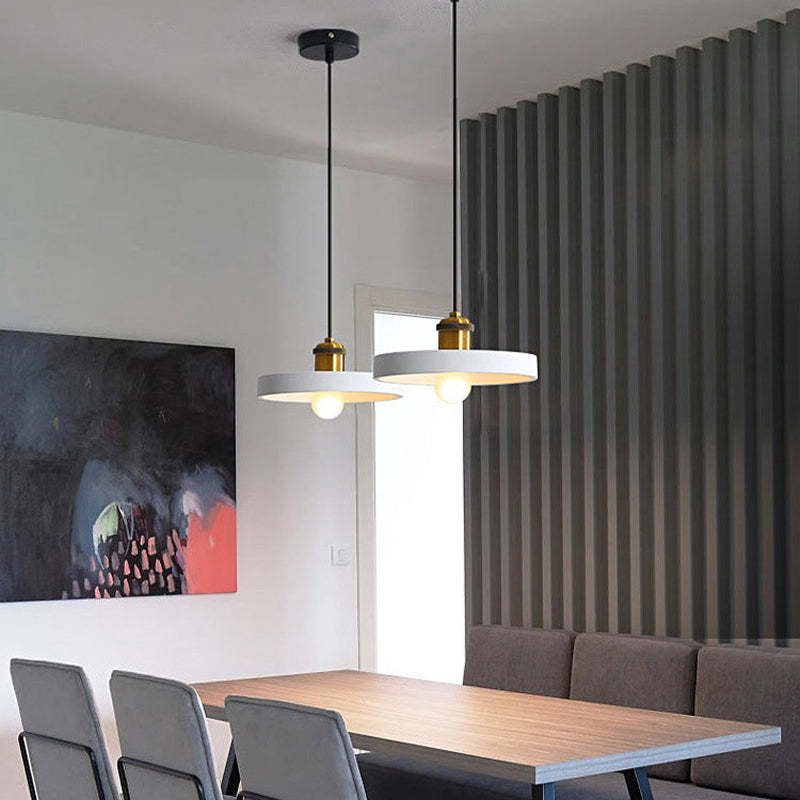 Aria Art Deco Minimalist Monochrome Pendant Light