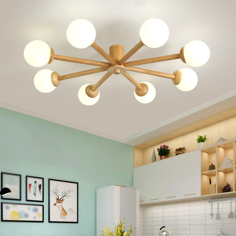 Muto Ceiling Light, Dimmable 6/8 Head
