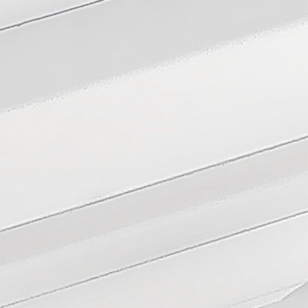 Arisha Modern Square Metal/Acrylic Wall Lamp, White, Bathroom