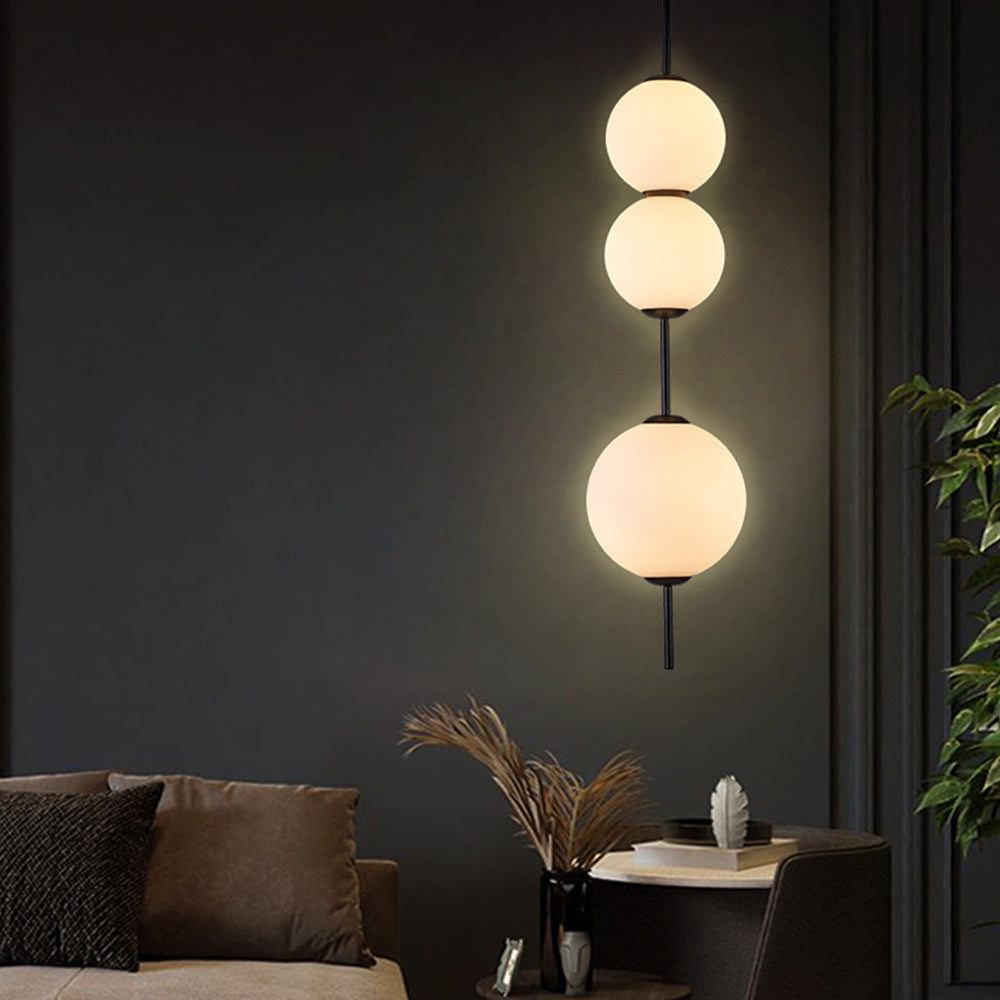 Valentina Creative Ball Pendant Light, Metal & Glass, 3 Styles