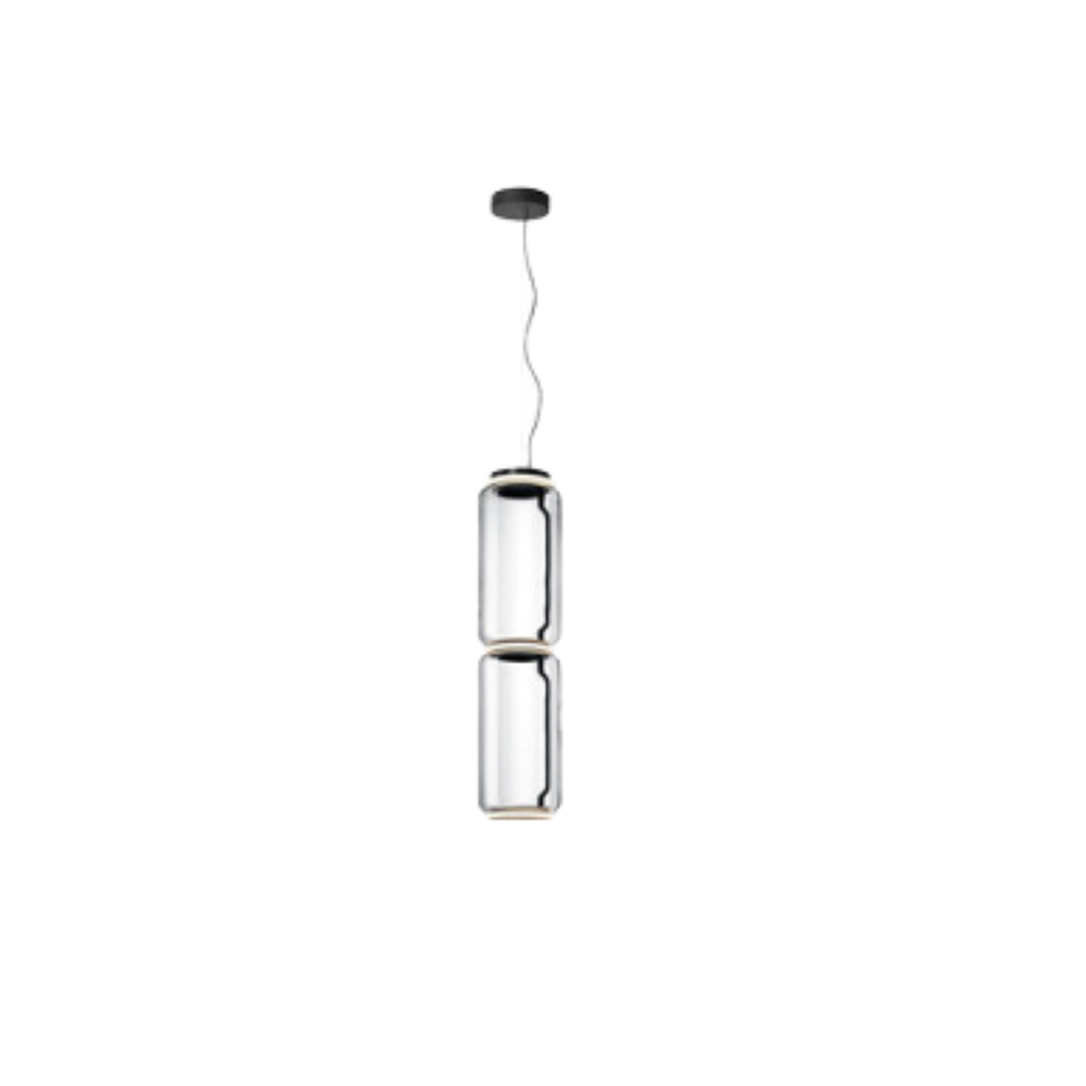 Valentina Minimalist Combination Glass Pendant Light, Clear