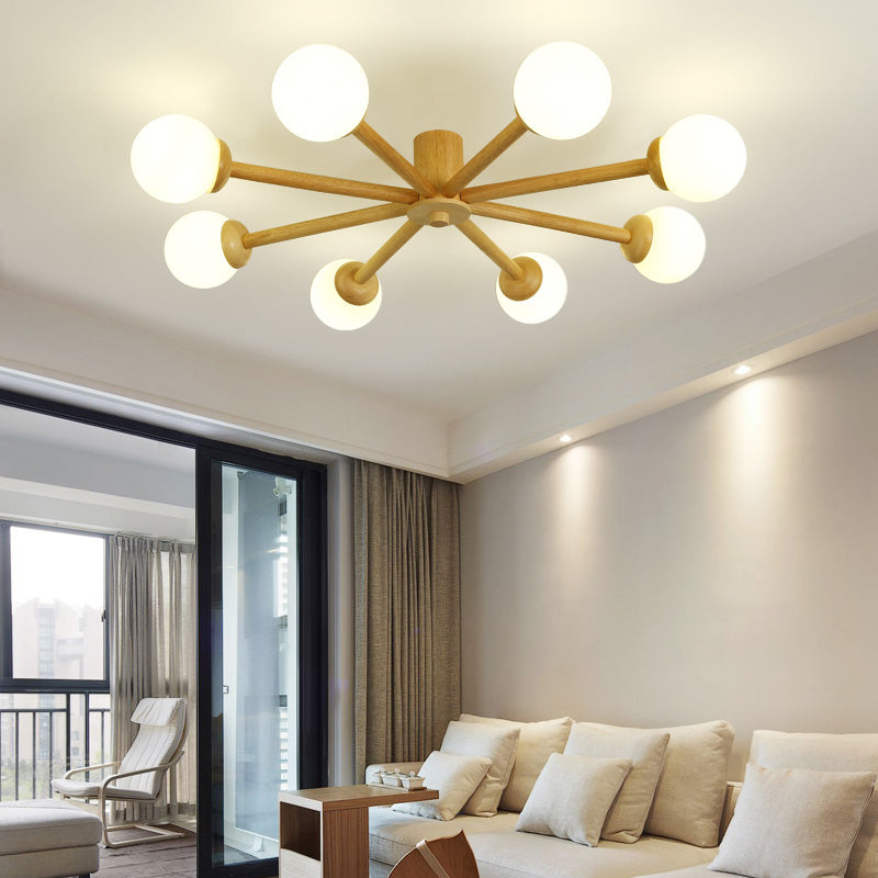 Muto Ceiling Light, Dimmable 6/8 Head