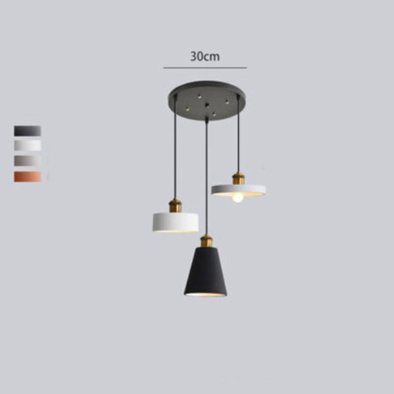 Aria Art Deco Minimalist Monochrome Pendant Light