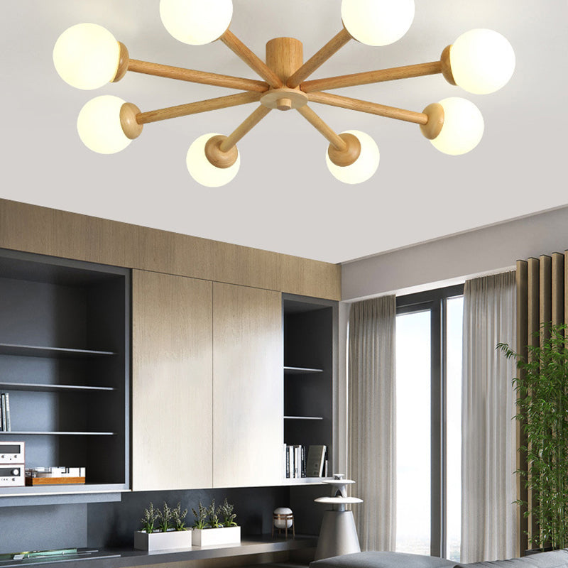 Muto Ceiling Light, Dimmable 6/8 Head