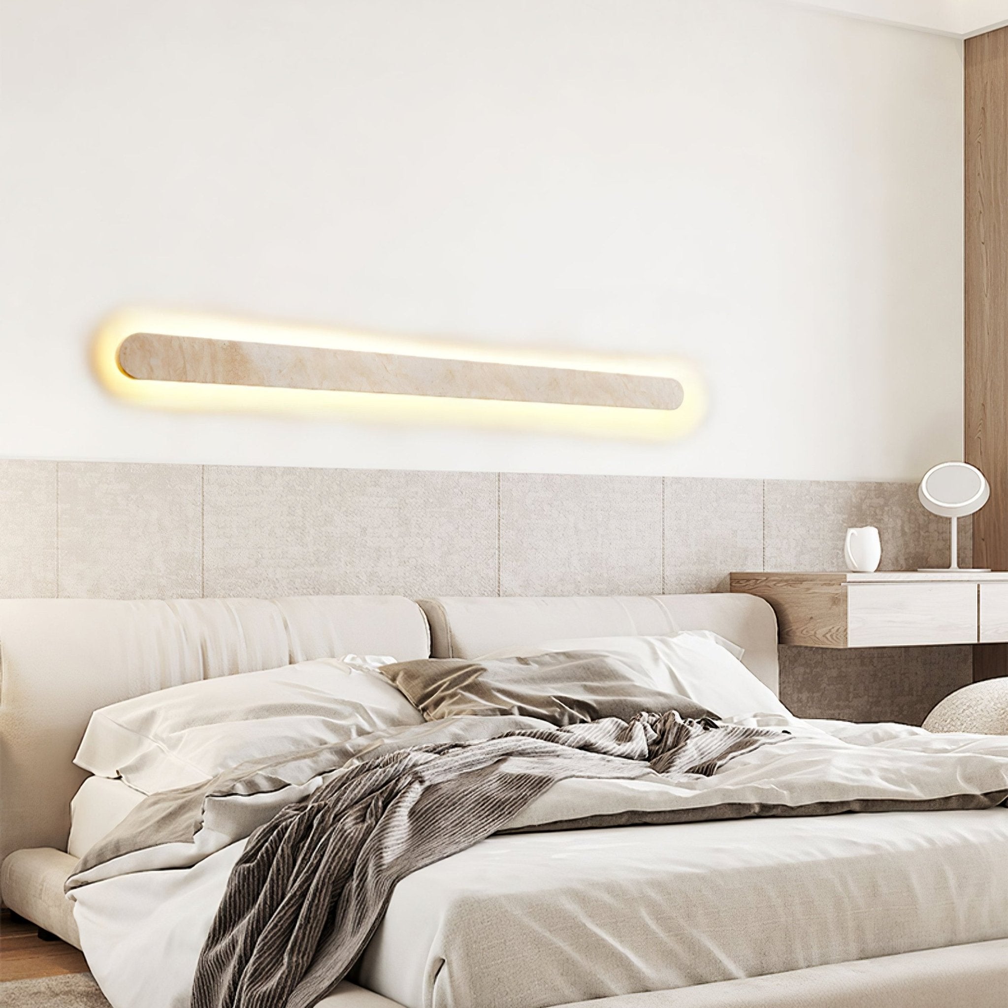Elraee Applique Murale Travertin - Neutralighting