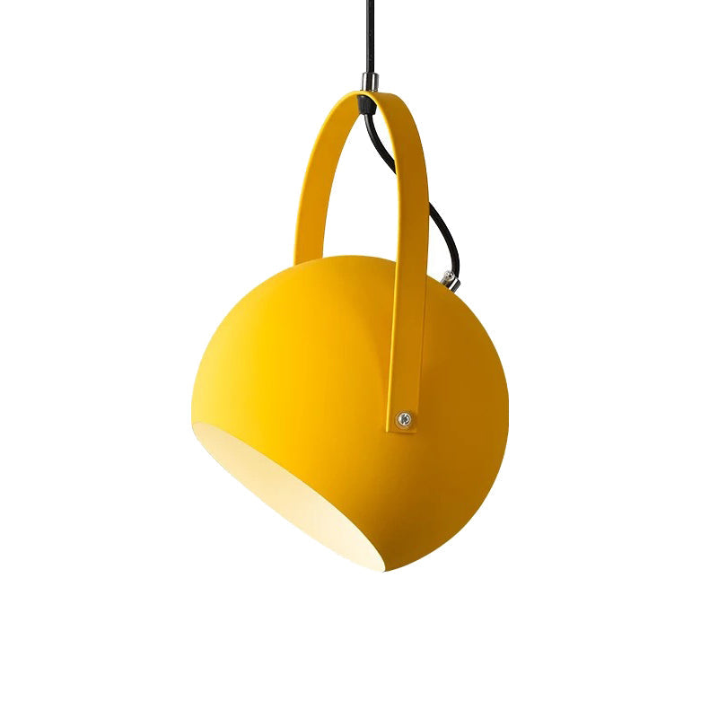 Aira Colorful Art Deco Pendant Light, Spherical,  Bedroom
