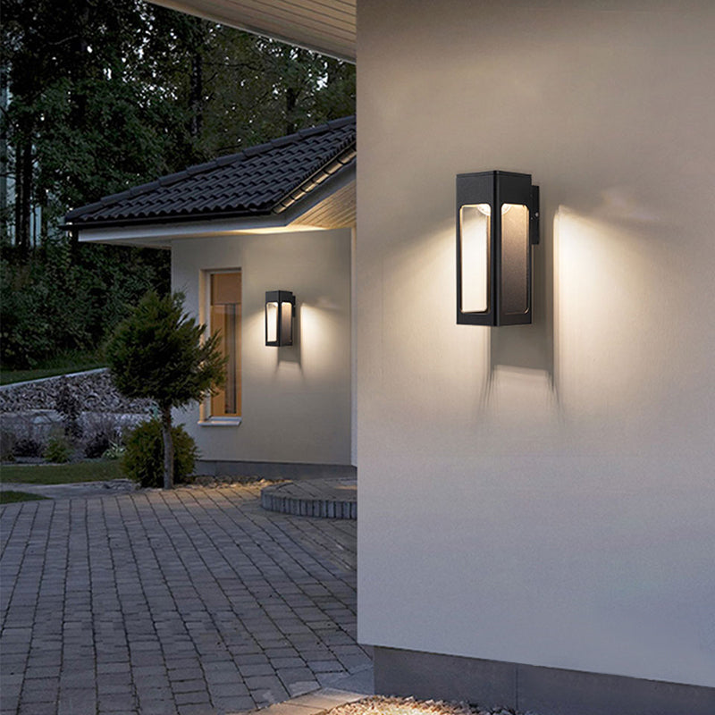 Ray Modern Waterproof Minimalist Geometric Outdoor Wall Light