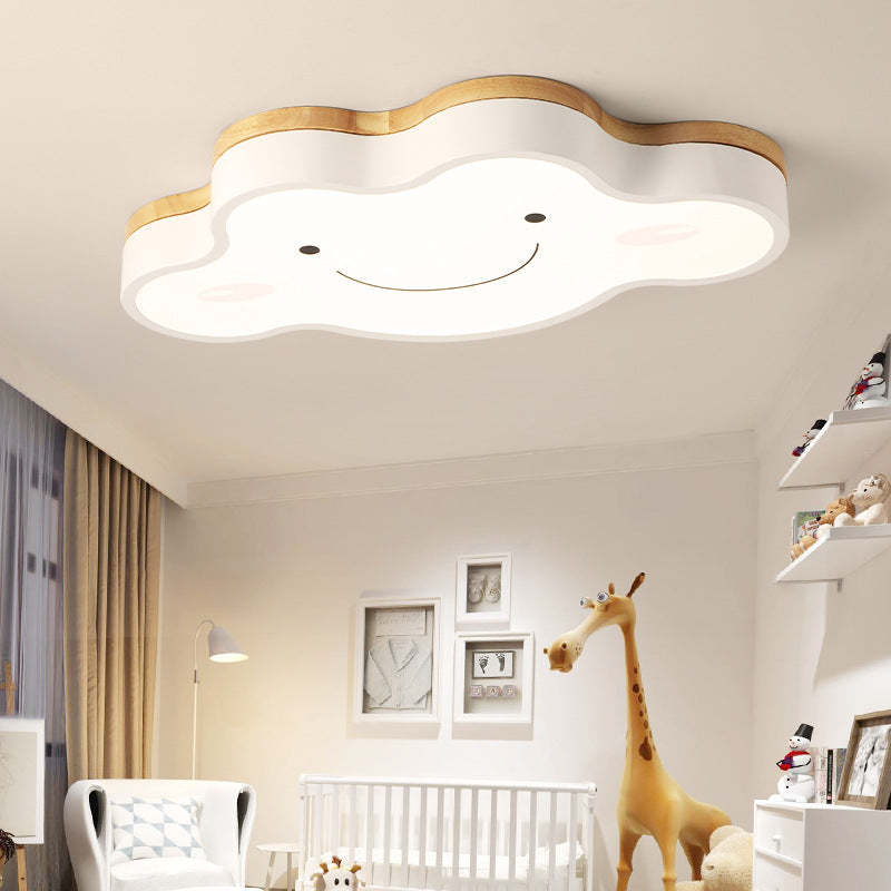 Arisha Creative Art Cloud LED Ceiling Light for Kids Room