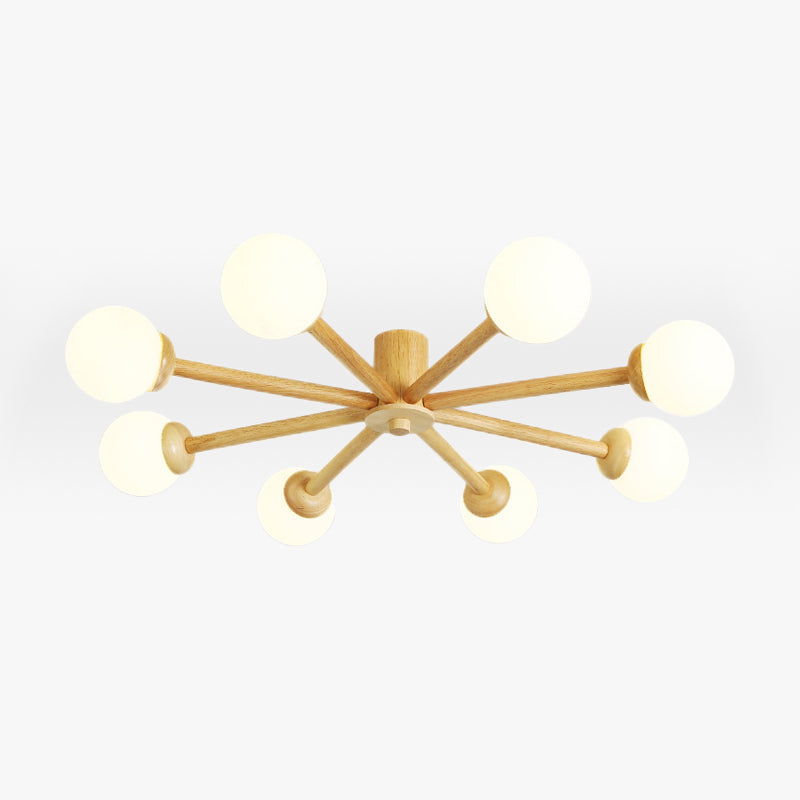 Muto Ceiling Light, Dimmable 6/8 Head