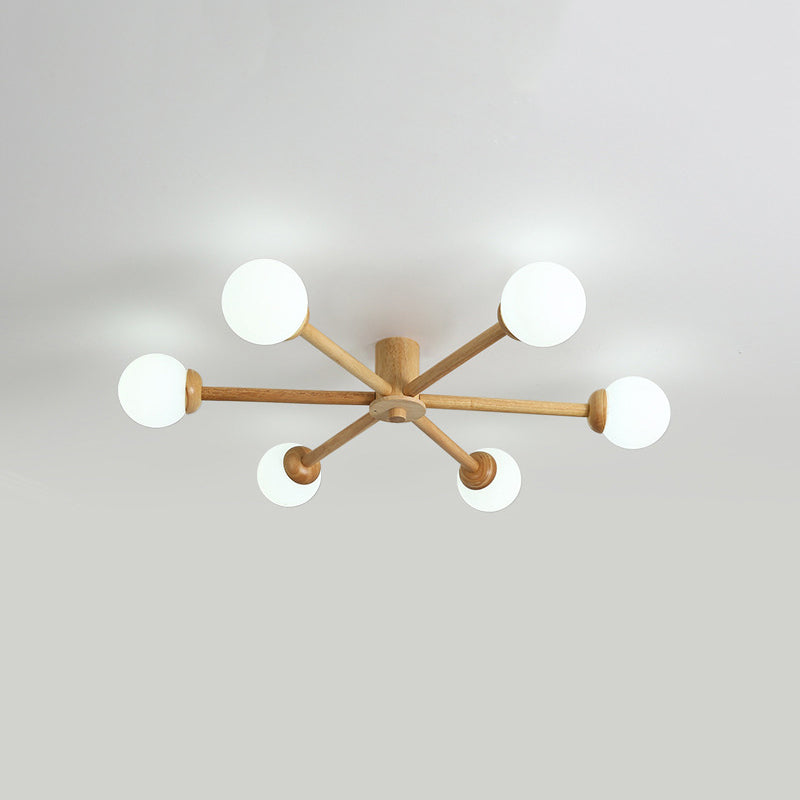 Muto Ceiling Light, Dimmable 6/8 Head