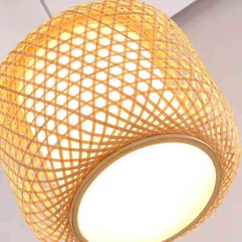 Ritta Natural Rattan Bamboo Pendant Light Lighting