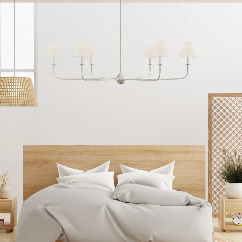 Silva Vintage Retro Metal Elegant Chandeliers Living Room