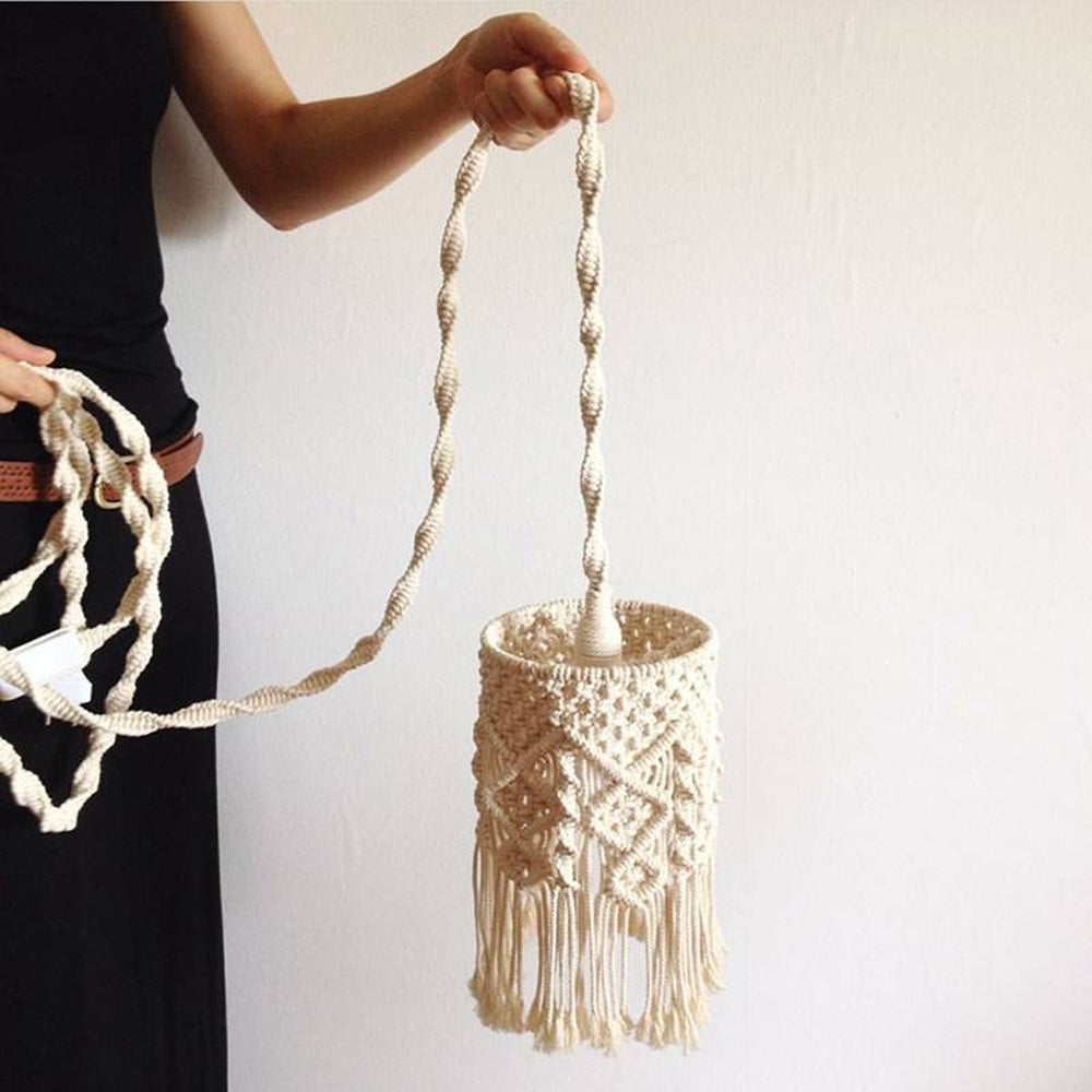 Ritta Pendant Light, 7 Style, Cotton Rope