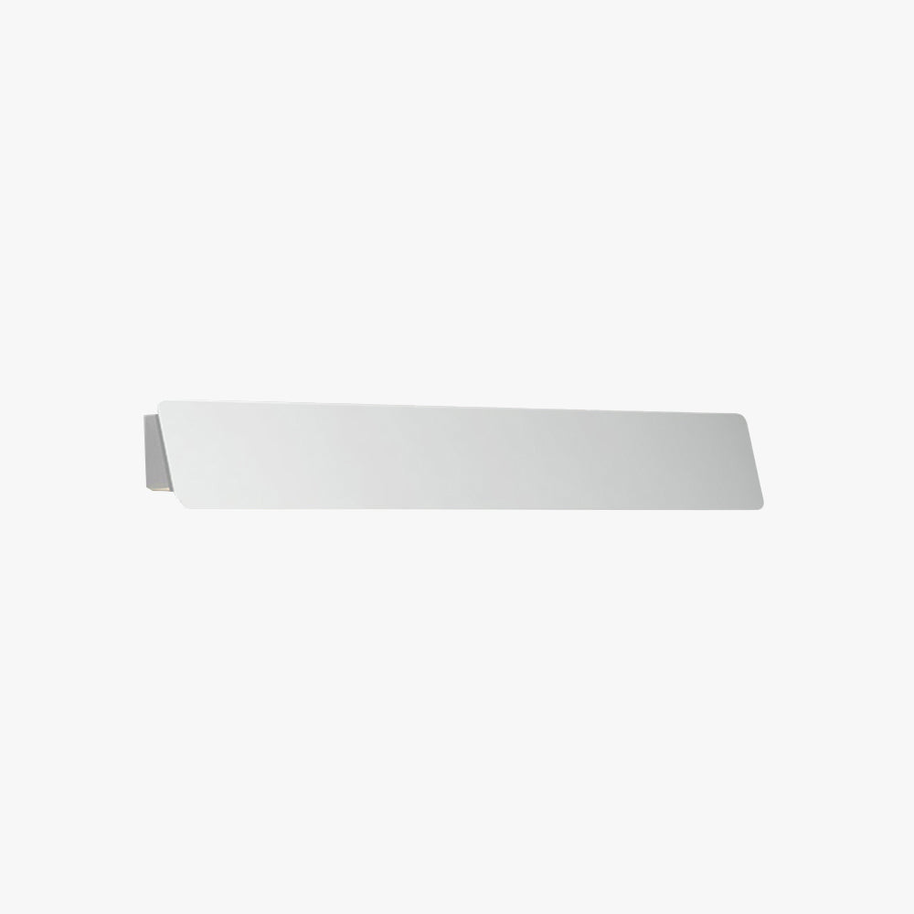 Ray Industrial Linear Metal Outdoor Wall Lamp, Black/White