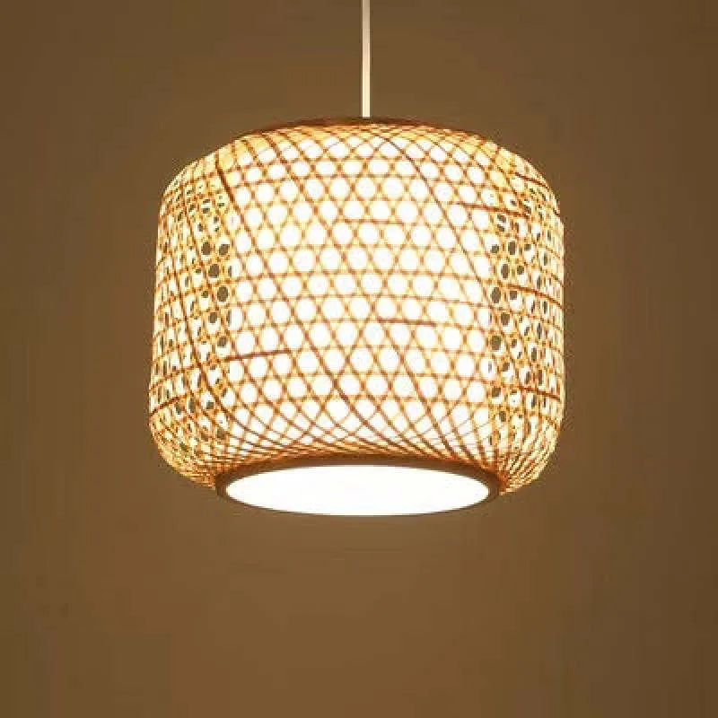 Ritta Natural Rattan Bamboo Pendant Light Lighting