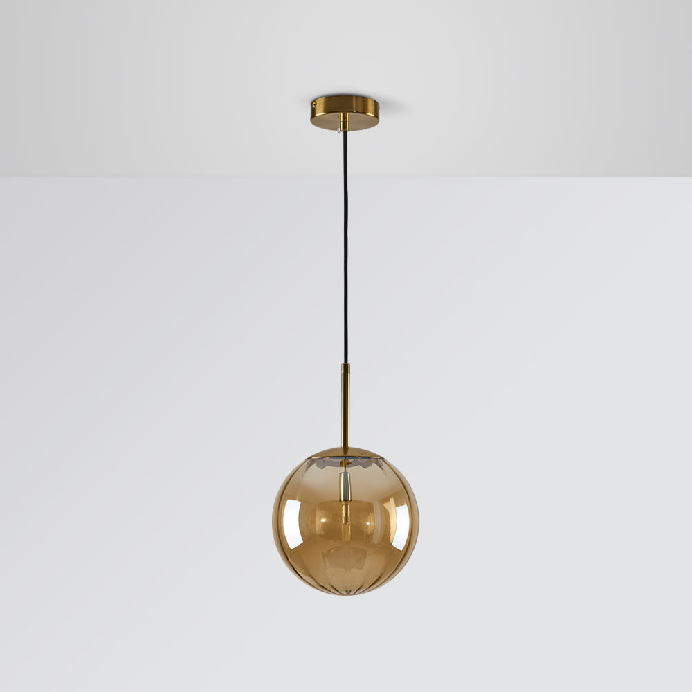 Valentina Modern Pendant Light Clear Bubble Gradient, Glass