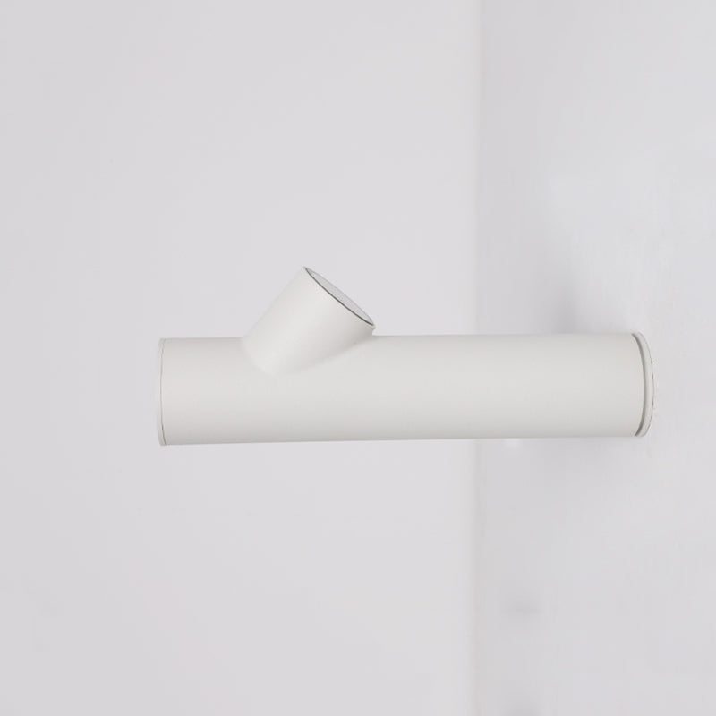Ray Modern Waterproof Outdoor Wall Lighting, White & Black
