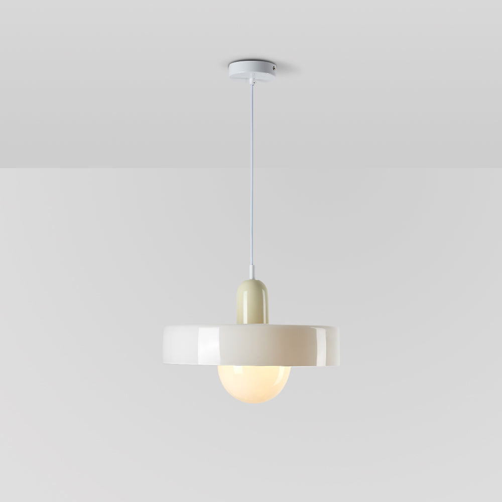 Valentina Vintage LED Glass Pendant Light, Multicolor