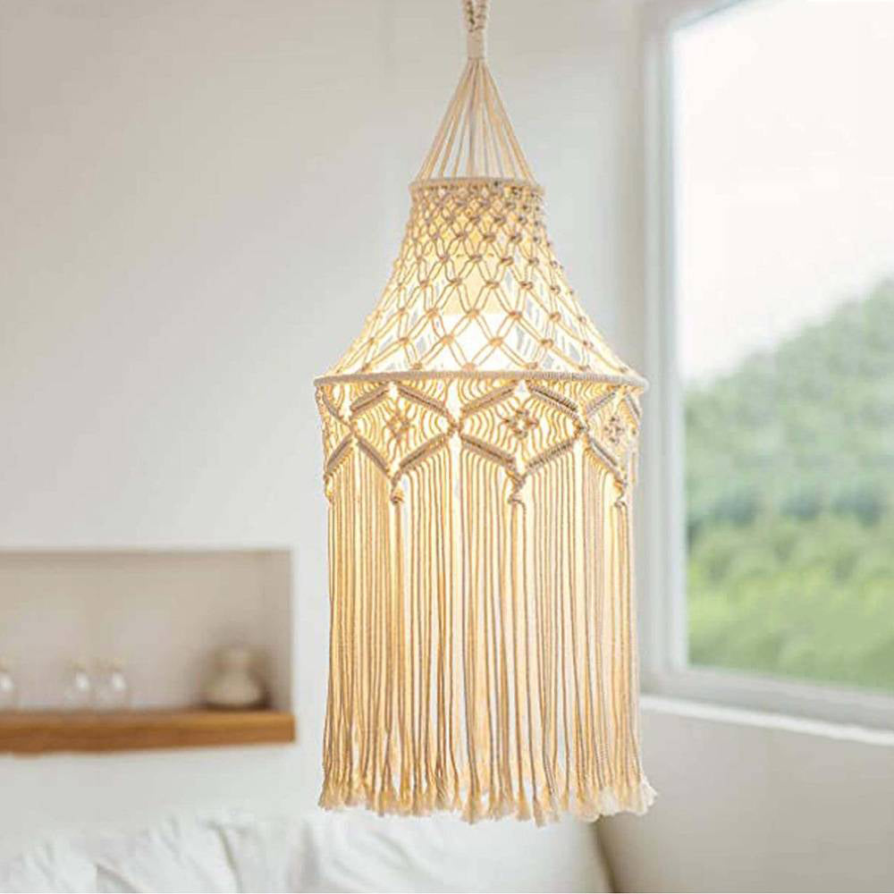 Ritta Pendant Light, 7 Style, Cotton Rope