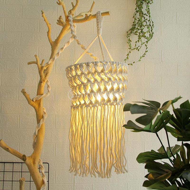 Ritta Pendant Light, 7 Style, Cotton Rope