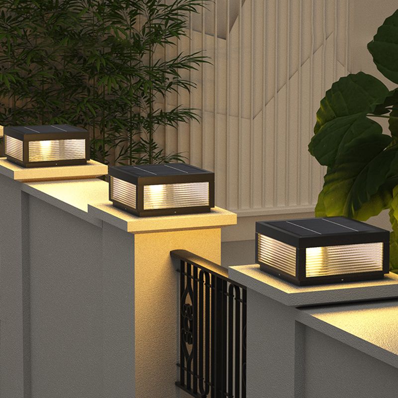 Ray Vintage Metal LED Outdoor Light Post