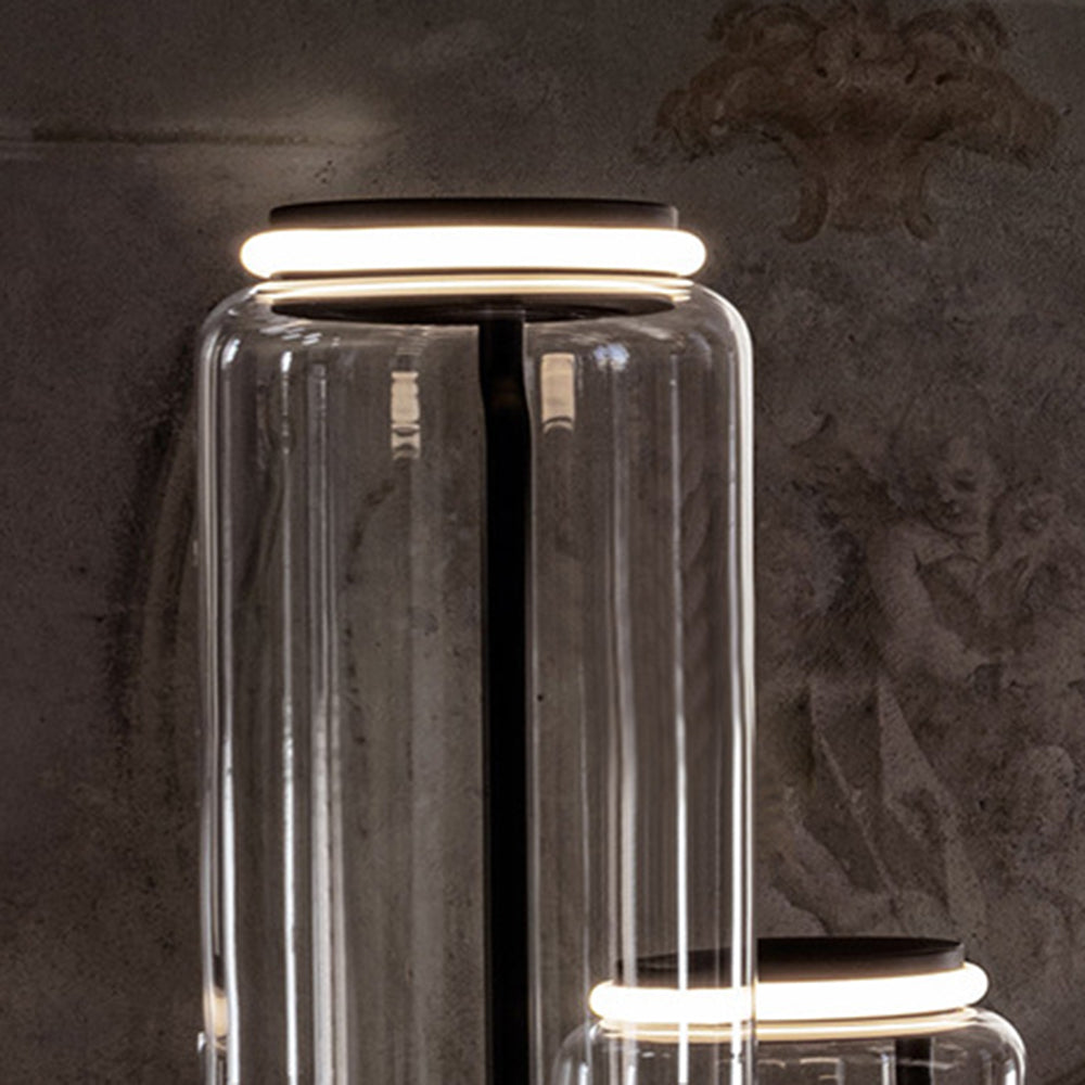 Valentina Minimalist Combination Glass Pendant Light, Clear