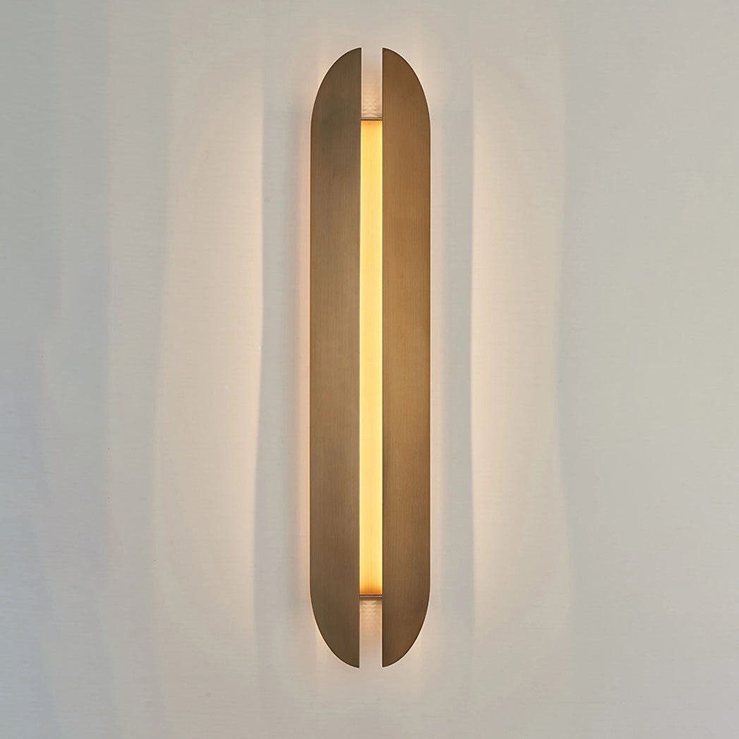 Aare Applique Murale Acier Inoxydable Naturel - Neutralighting