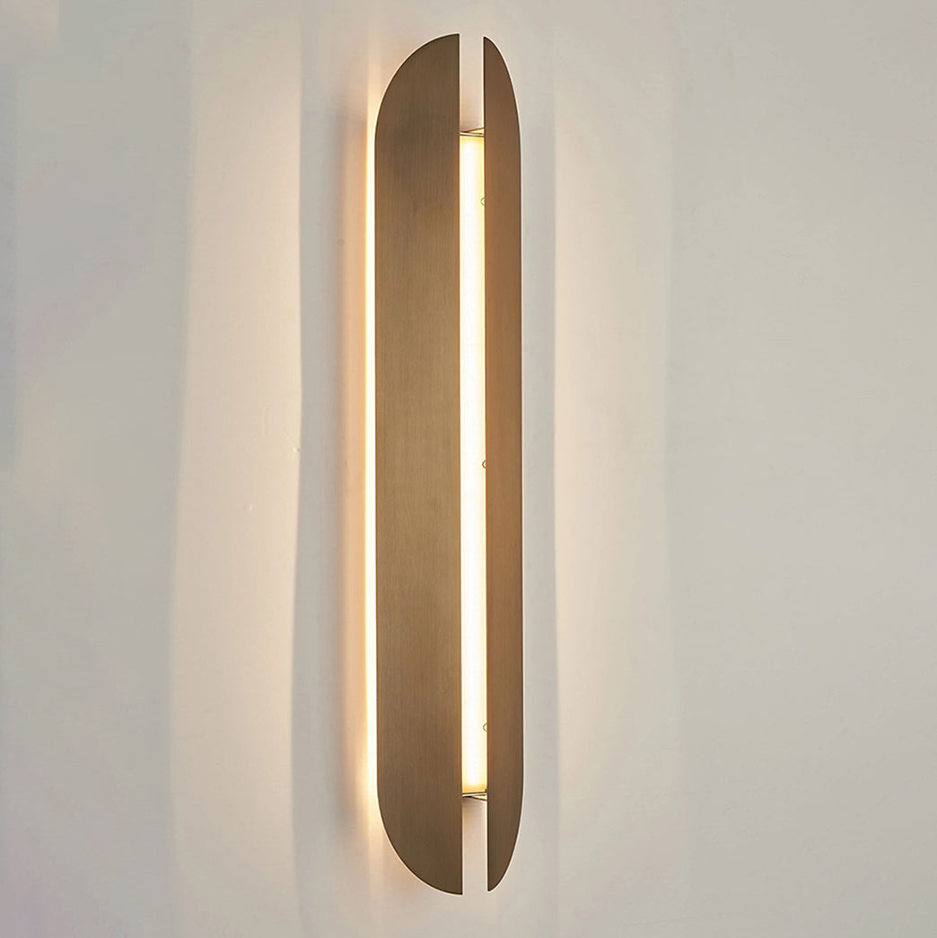 Aare Applique Murale Acier Inoxydable Naturel - Neutralighting