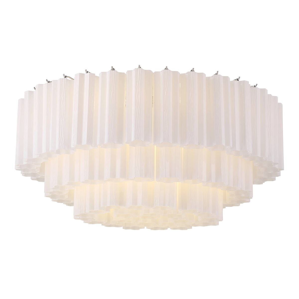 Aurora Ceiling Lamp Glass Tube Layered Amber - Neutralighting