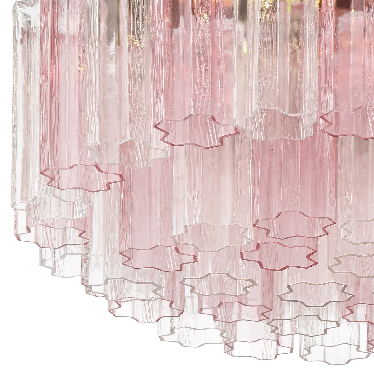 Aurora Ceiling Lamp Glass Tube Layered Amber - Neutralighting