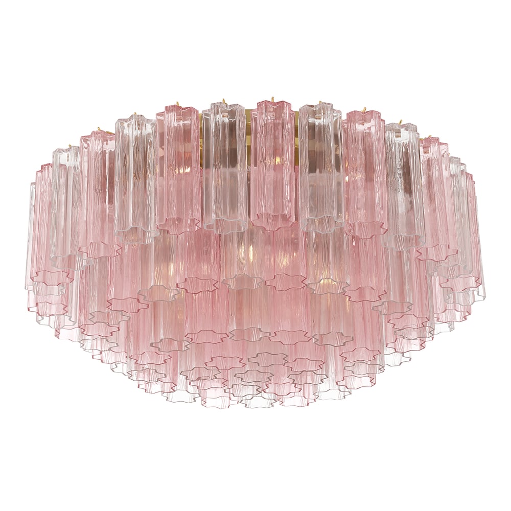 Aurora Ceiling Lamp Glass Tube Layered Amber - Neutralighting
