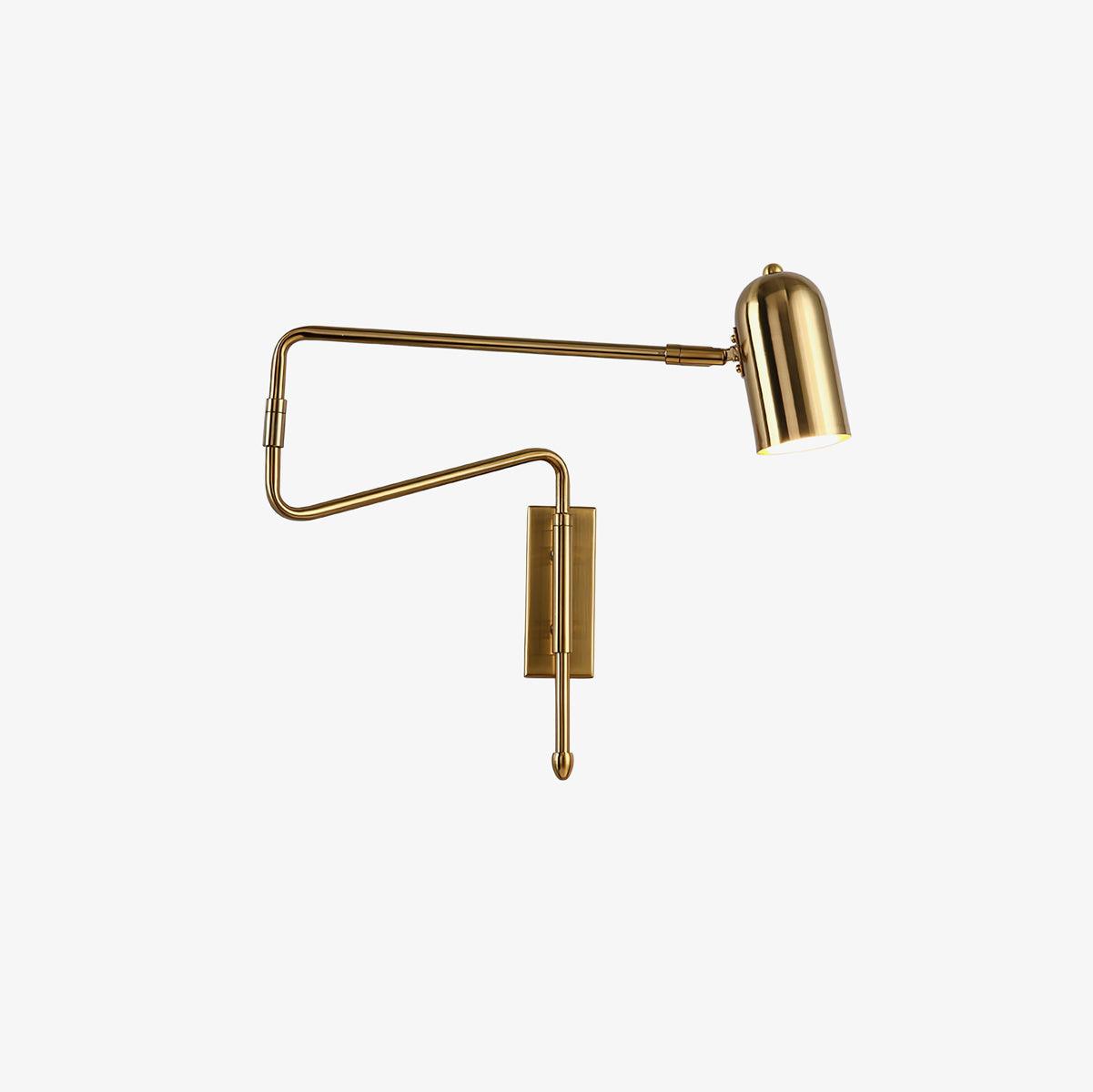 Ivar Adjustable Arm Plug In Wall Lamp - Letslighting