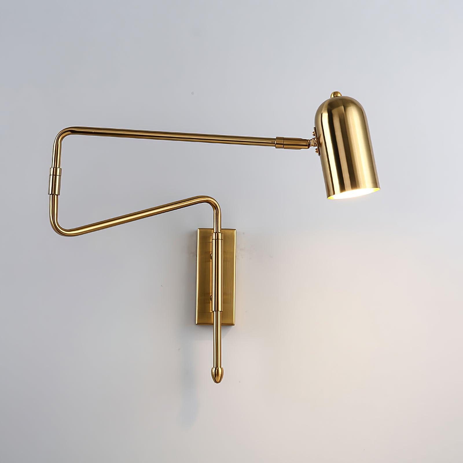 Ivar Adjustable Arm Plug In Wall Lamp - Letslighting