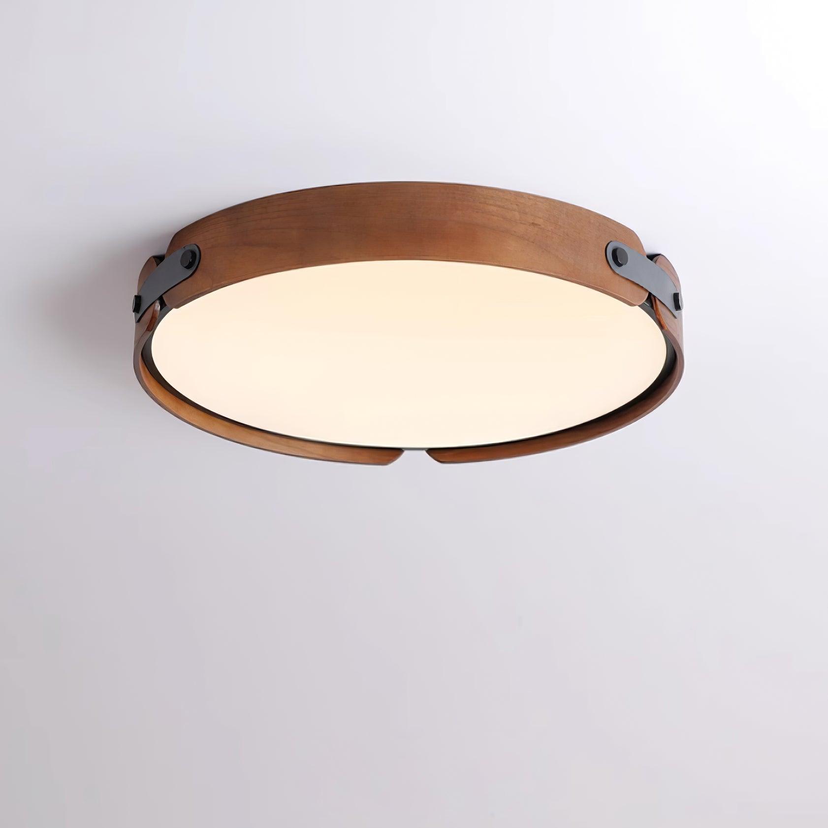 Echo Modern Minimalist Wood Ceiling Light - Letslighting