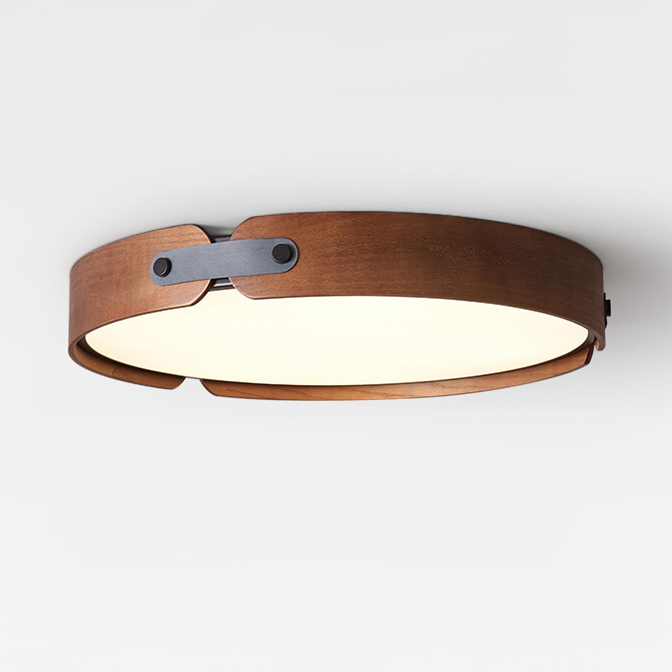Echo Modern Minimalist Wood Ceiling Light - Letslighting