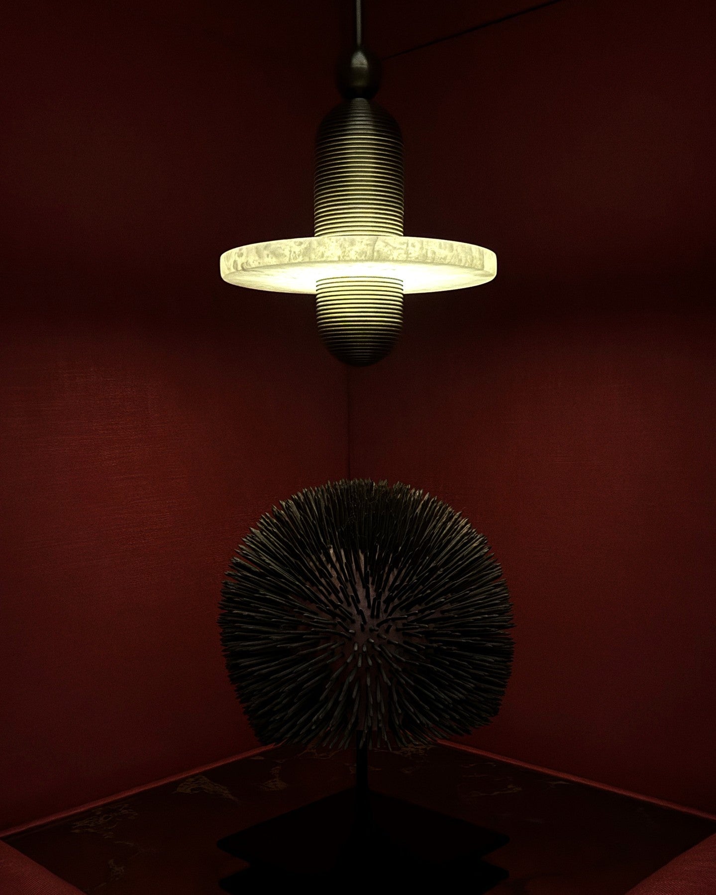 Ildvuvye Suspension Métal Comète Créativité Individuelle - Neutralighting