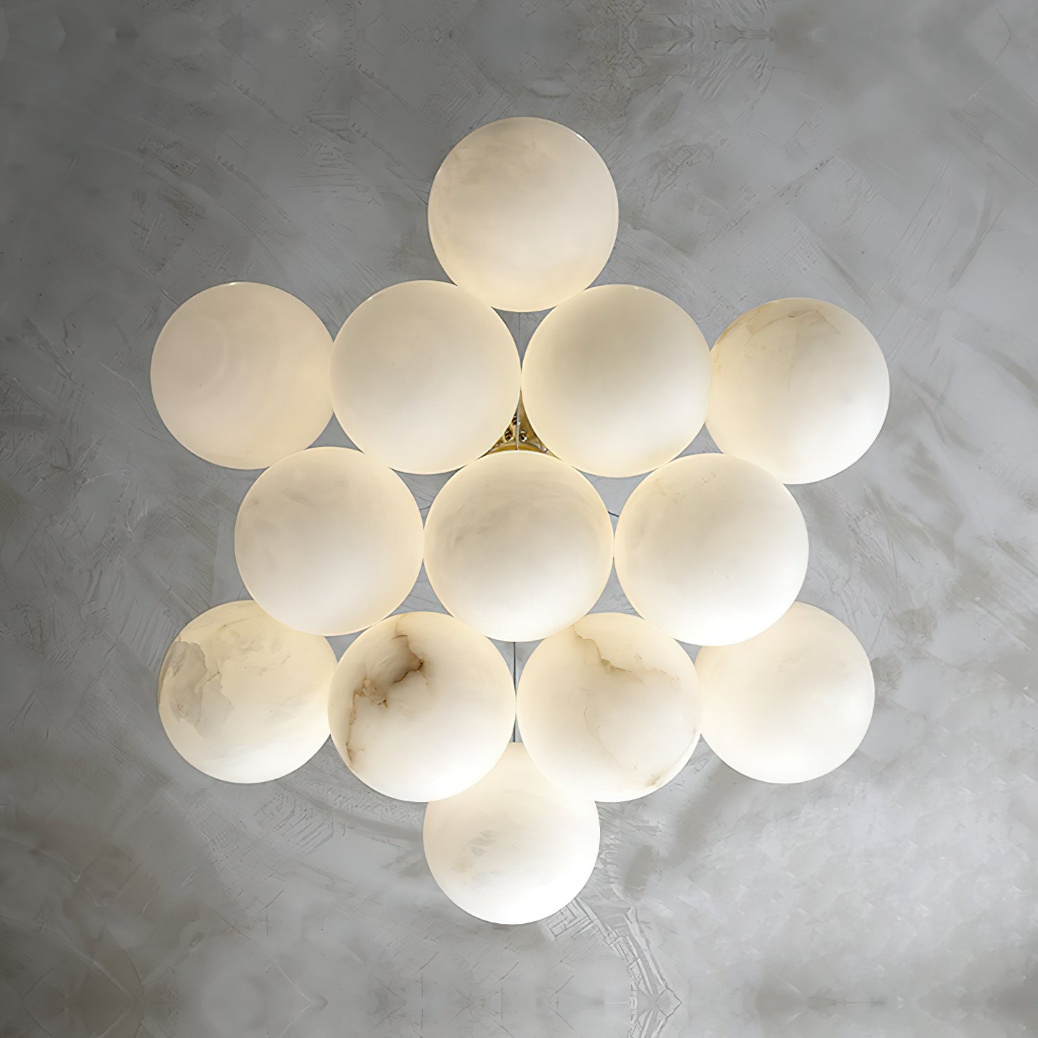 Norduvyd Chandelier Métal Lunaire Créativité Salon - Neutralighting