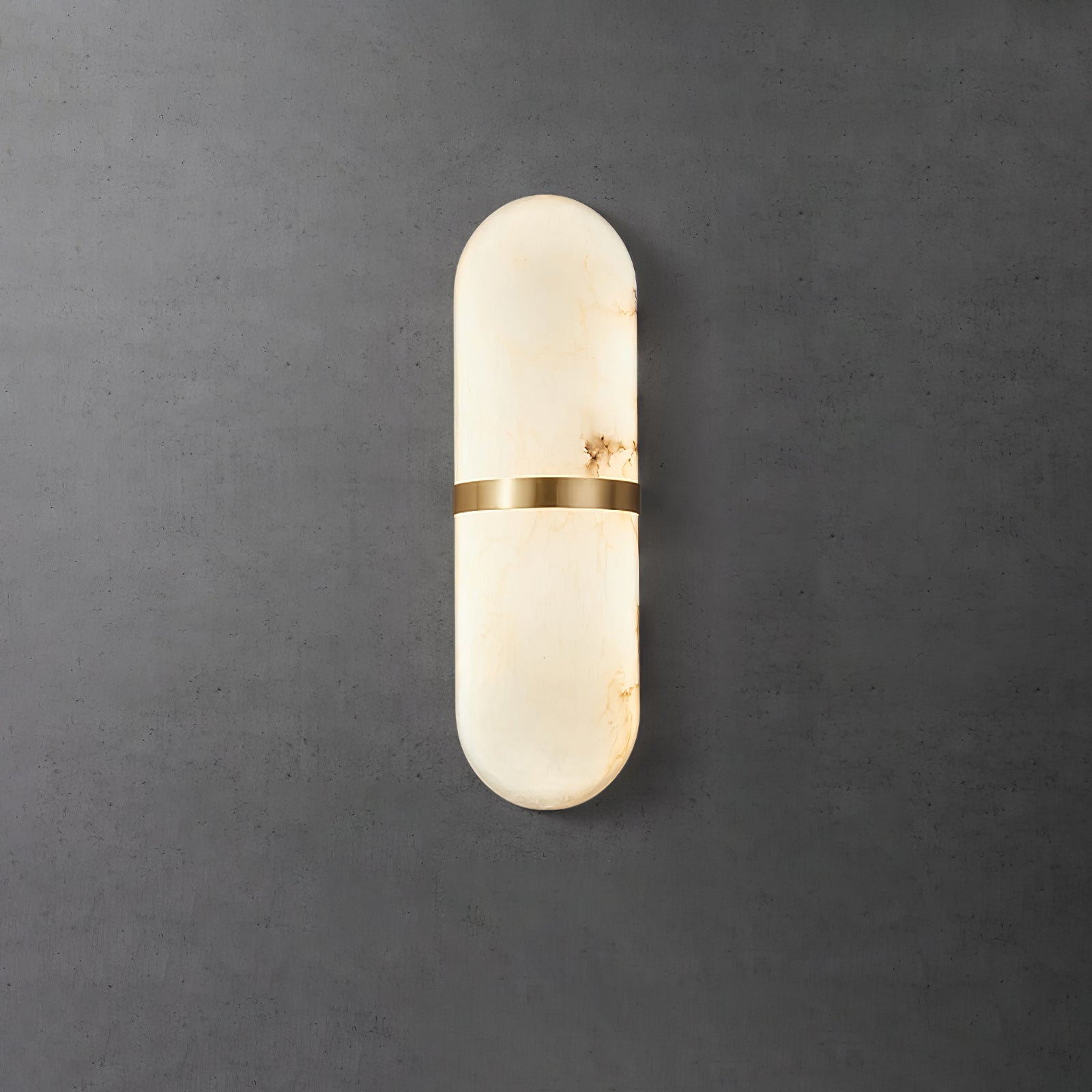 Ostruvyd Luxury Pill Alabaster Wall Lamp - Neutralighting