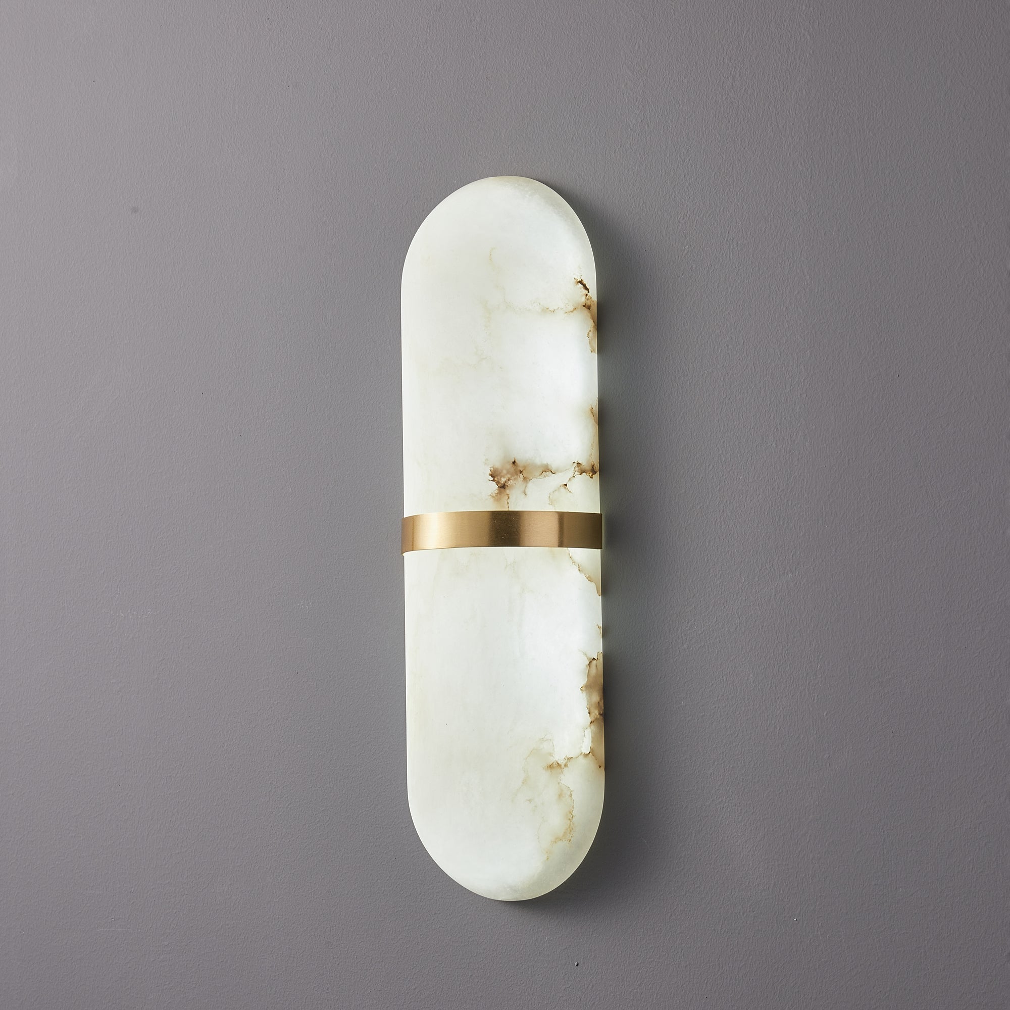 Ostruvyd Luxury Pill Alabaster Wall Lamp - Neutralighting