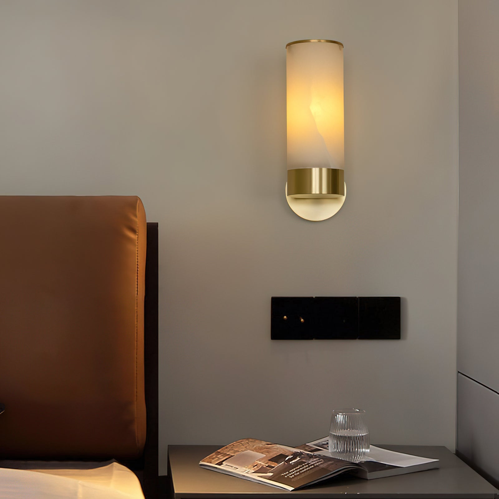 Alistair Alabaster Wall Sconce