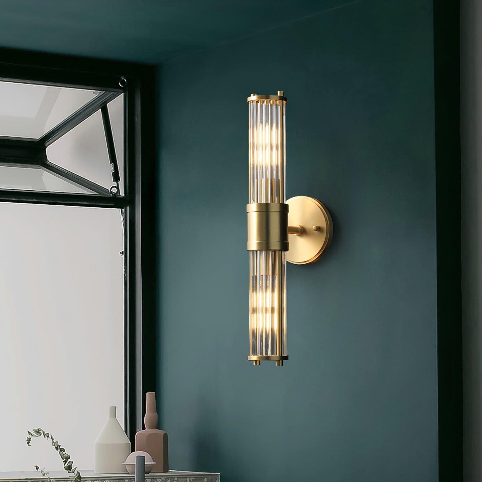 Vevenisra Applique Murale Art Nordique Cylindre Verre - Neutralighting