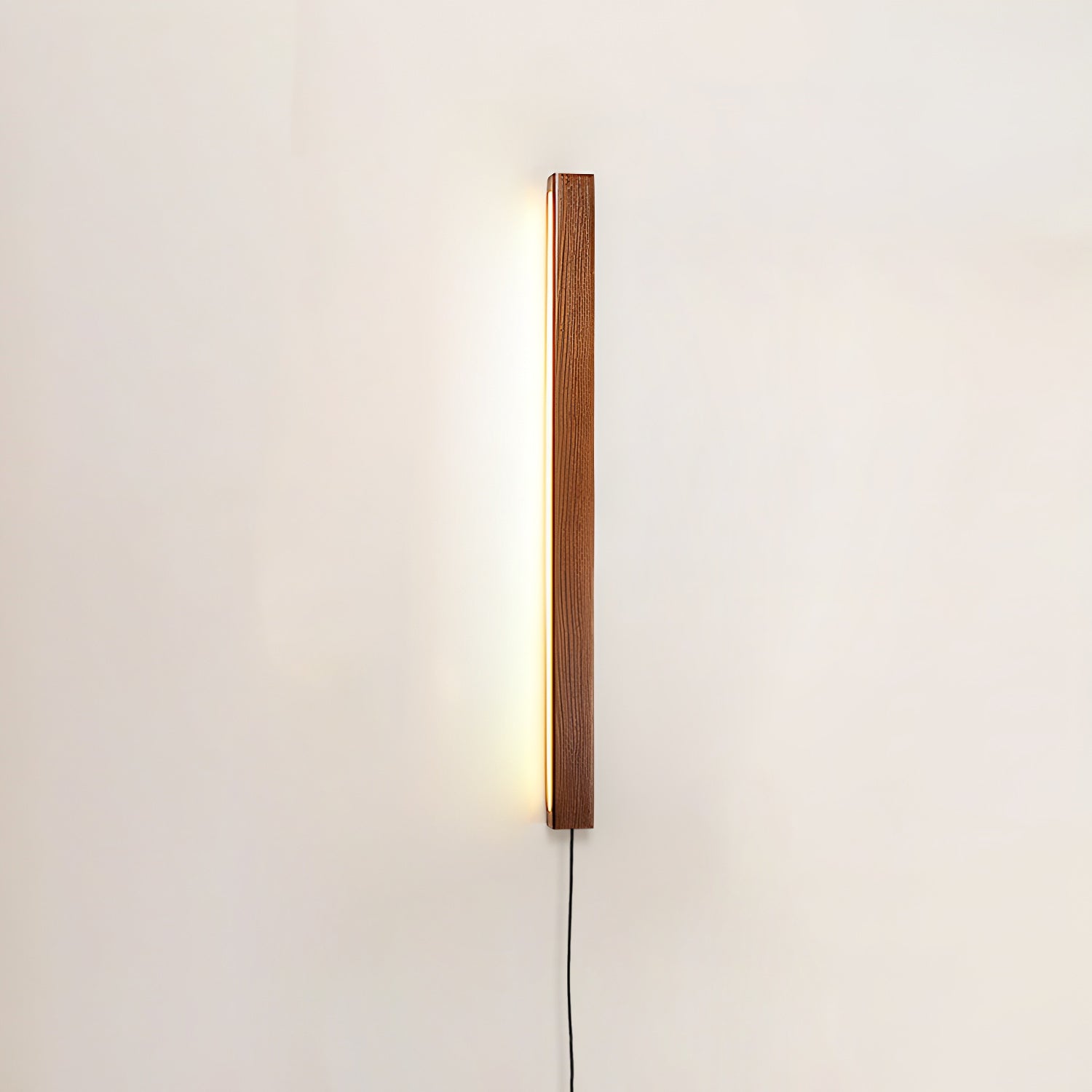 Lustra Wall Lamp Linear Wood Plug In - Neutralighting
