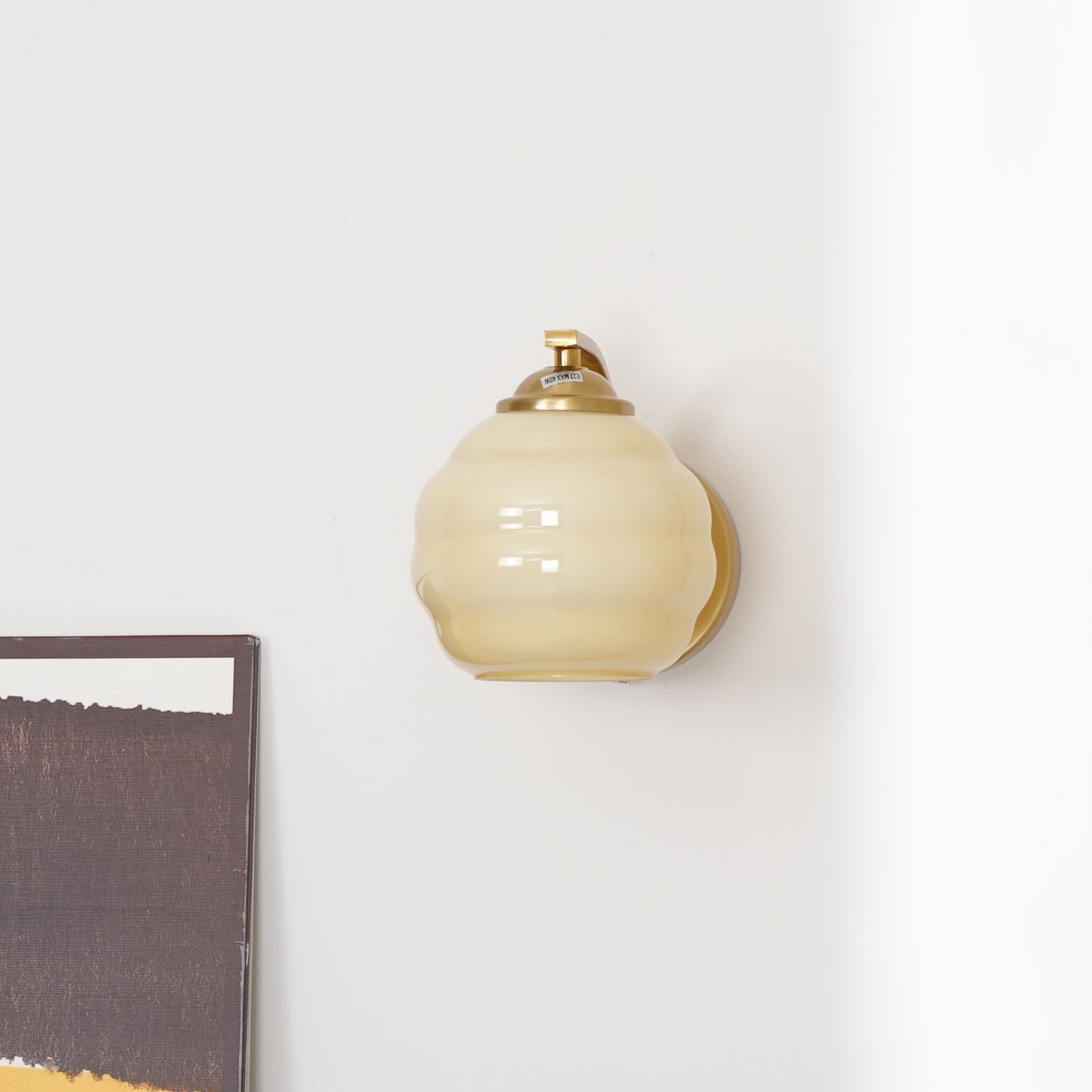 Lustra Applique Murale Art Déco Verre Vintage - Neutralighting