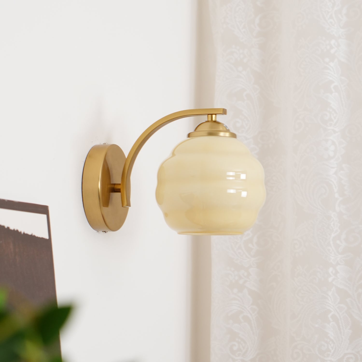 Lustra Applique Murale Art Déco Verre Vintage - Neutralighting