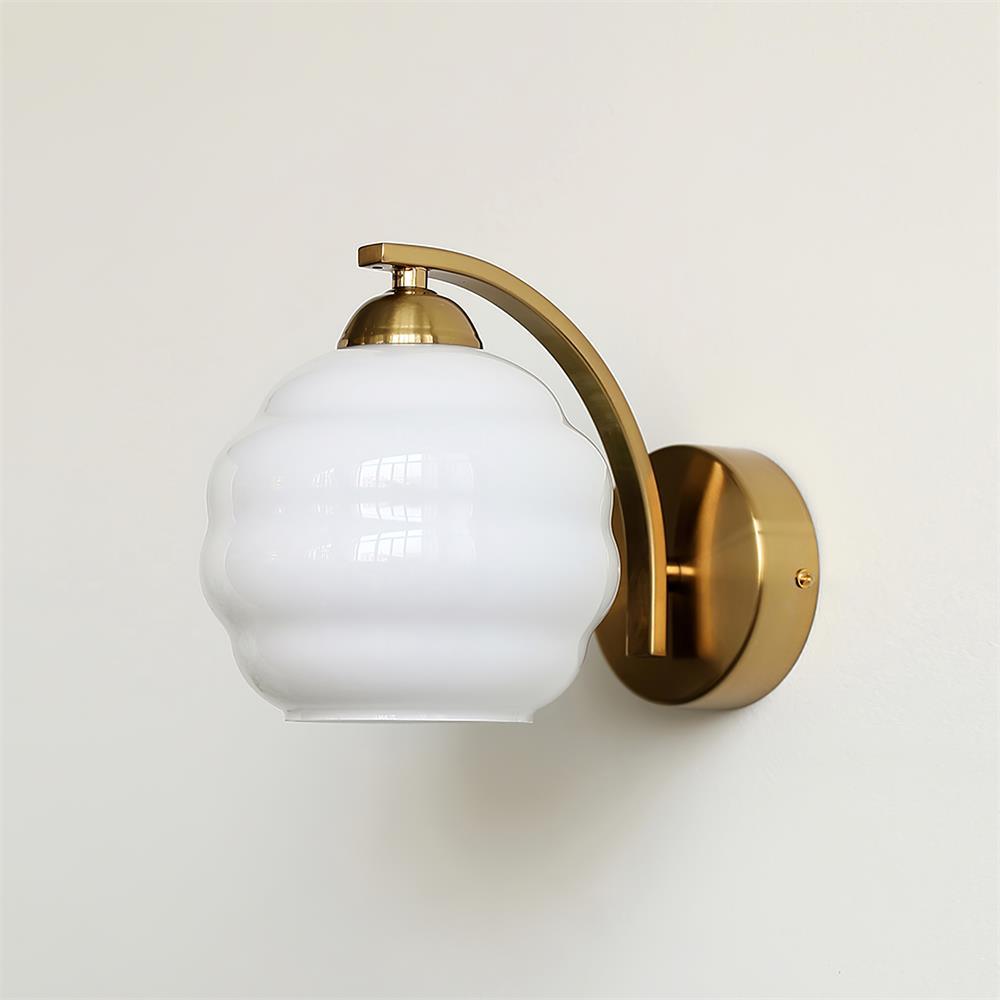 Lustra Applique Murale Art Déco Verre Vintage - Neutralighting